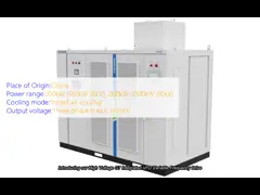 High Voltage 200kW-1000kW G7 Integrated VFD Variable Frequency Drive Forced Air Cooling